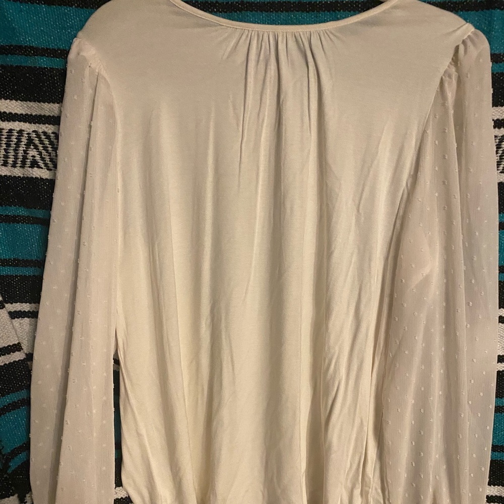Beautiful off white dress shirt